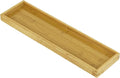 Bam & Boo Natural Bamboo Serving Tray Modern Rectangular by BamBoo