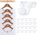 HOUSE DAY Space Saving Hangers 20 Pack, Heavy Duty Hangers Space Saver by HOUSEDAY