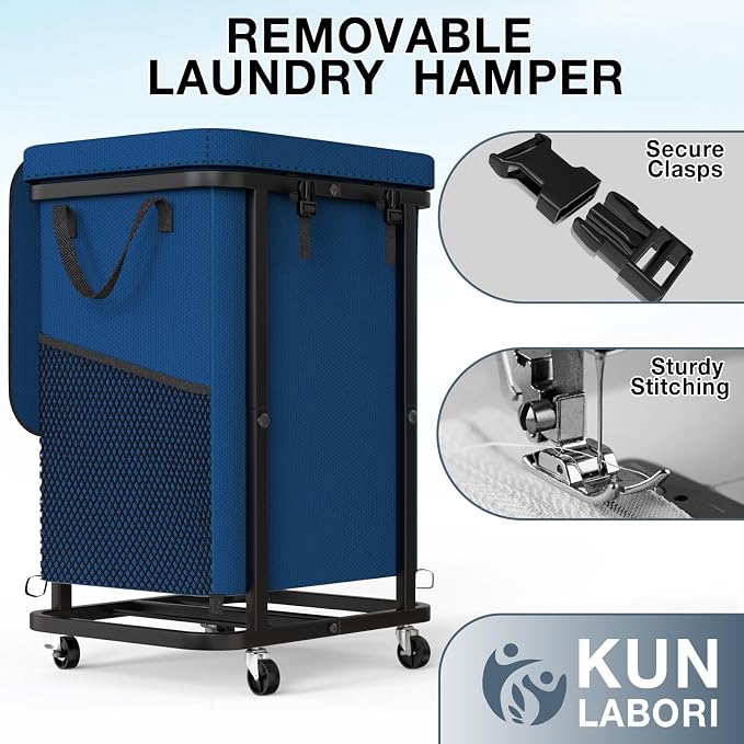 40 Gal High Grade Large Laundry Basket - Image 5