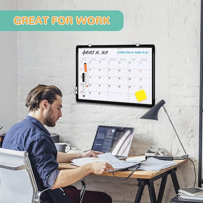 Small Monthly Calendar Dry Erase Whiteboard - Image 5