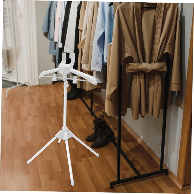 Clothes Drying Rack Garment Steamer Stand Hanger - Image 6