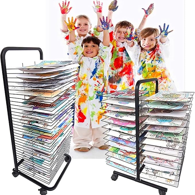 25 Tier Art Drying Rack Easel - Image 3