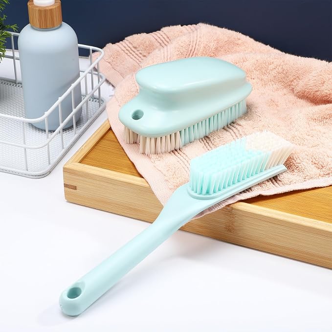 VALICLUD Multipurpose Shoe Brush and Laundry Scrubber Set - Image 7