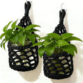 Macrame Wall Plant Hanger, Hanging Planter Basket Holder, Wall Planters by Unknown