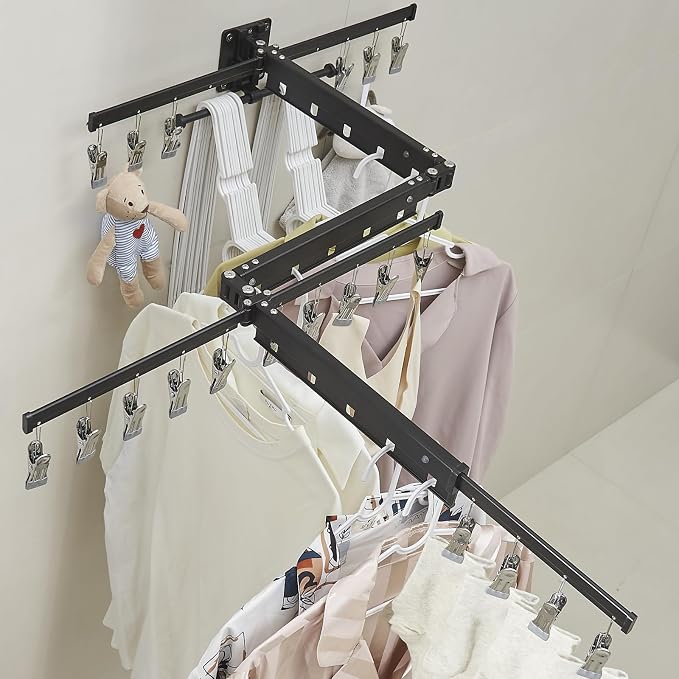 BESy Wall Mounted Clothes Drying Rack by BESy