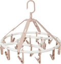Clothes Drying Racks Foldable Clip Hangers Drip Hanger Plastic by Foshine