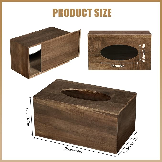 Rectangular Tissue Box Cover - Image 2