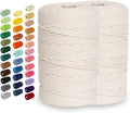 2 Pack Macrame Cord - 3mm 220 Yards Cotton Rope by NookTheory