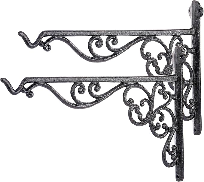 Sungmor Decorative Cast Iron Hanging Bracket by Sungmor