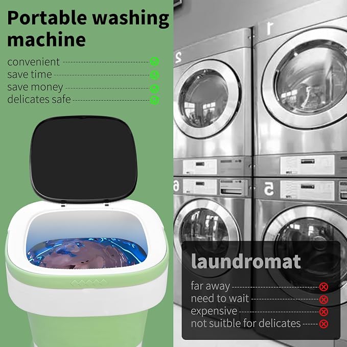 Portable Washing Machine, Mini 16L Upgraded - Image 4