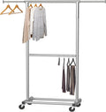 Simple Houseware Double Rod Garment Rack by SimpleHouseware