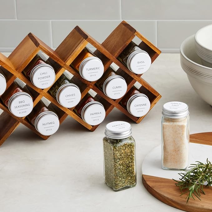 Talented Kitchen Round Spice Jar Labels - Image 5