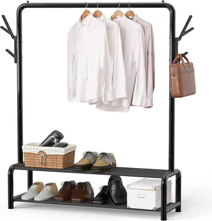 Simple Houseware 52-Inch Freestanding Closet Garment Rack by SimpleHouseware
