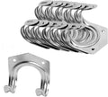 Universal Galvanized Metal Utility Storage Hooks by Wideskall