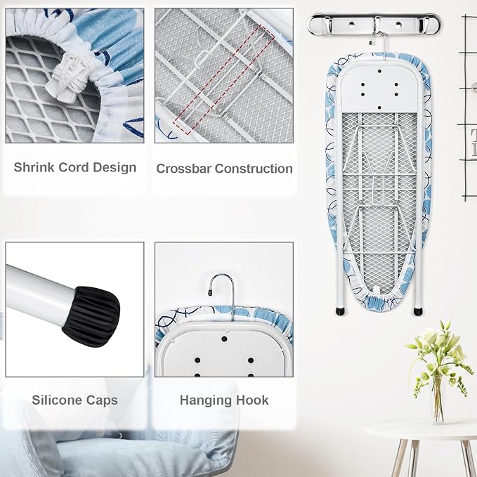Duwee 12"×32" Table Top Ironing Board - Image 3