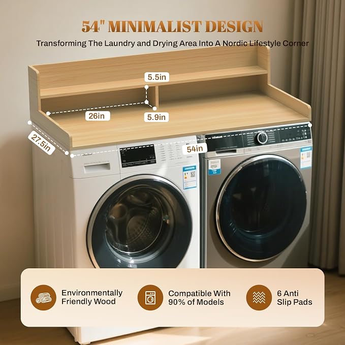 GCCSJ 2-Tier Washer Dryer Countertop - Image 3