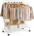 SONGMICS Clothes Rack, Double-Rod Clothing Rack by SONGMICSbySONGMICSHOME