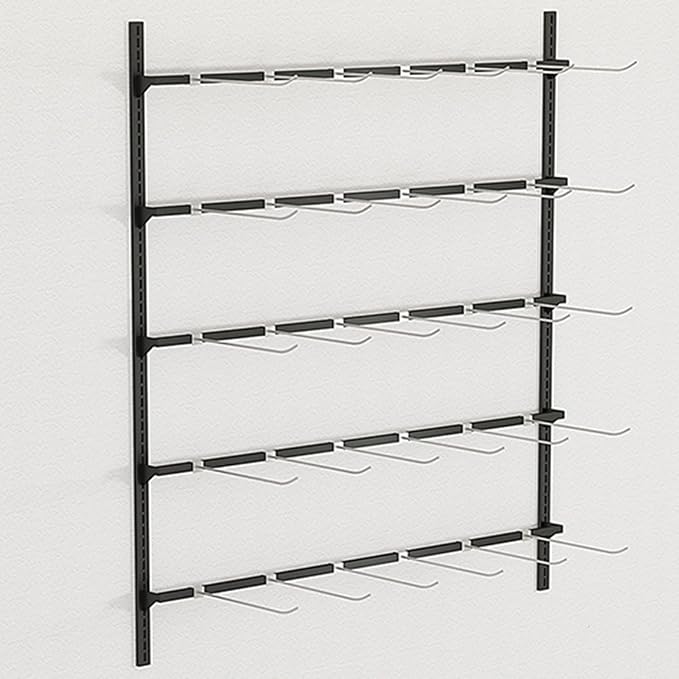 Retail Garment Rack Modern Clothes Hanging Bar, Boutique Sock Organizer Rail by Unknown