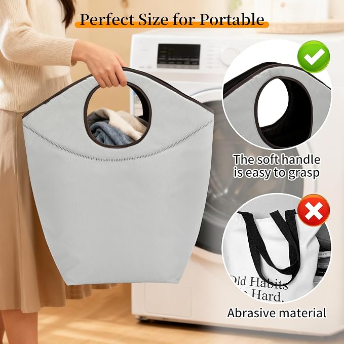 90L Foldable Storage Hamper Bag - Image 7
