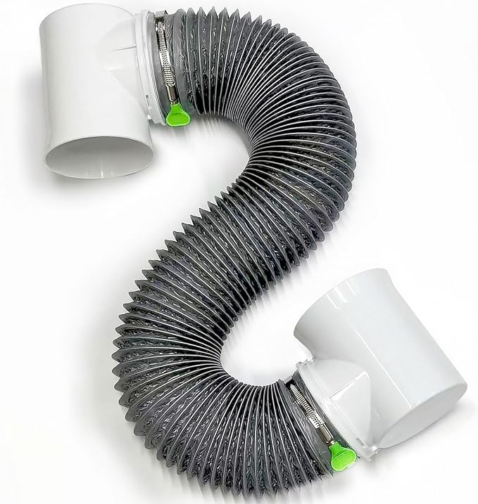 Dryer Vent Hose For Tight Space, 90 Degree Dryer Vent Elbow by CyuRekol