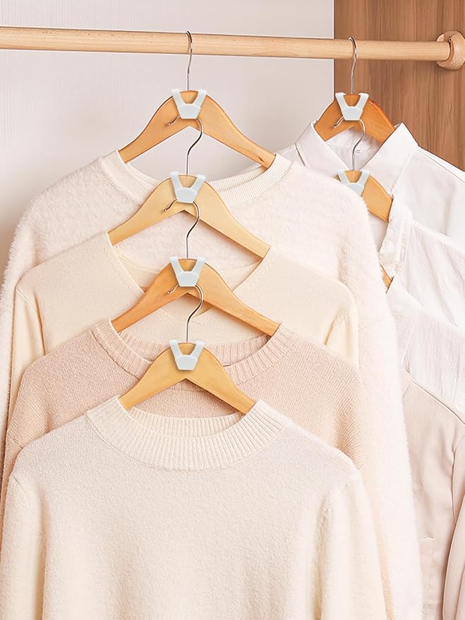 Smartor Hanger Hooks 30 Pack, Closet Storage and Organization as Hangers Space - Image 9