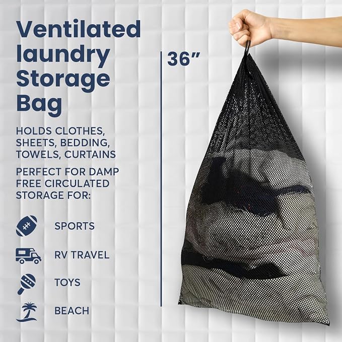 Premium Heavy-Duty Mesh Laundry Bag - Image 4