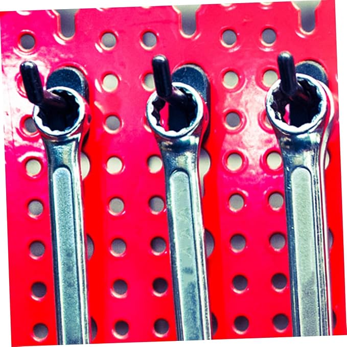 50pcs Pegboard Hook Assortment for Garage Organization J Shape Tool Storage - Image 5