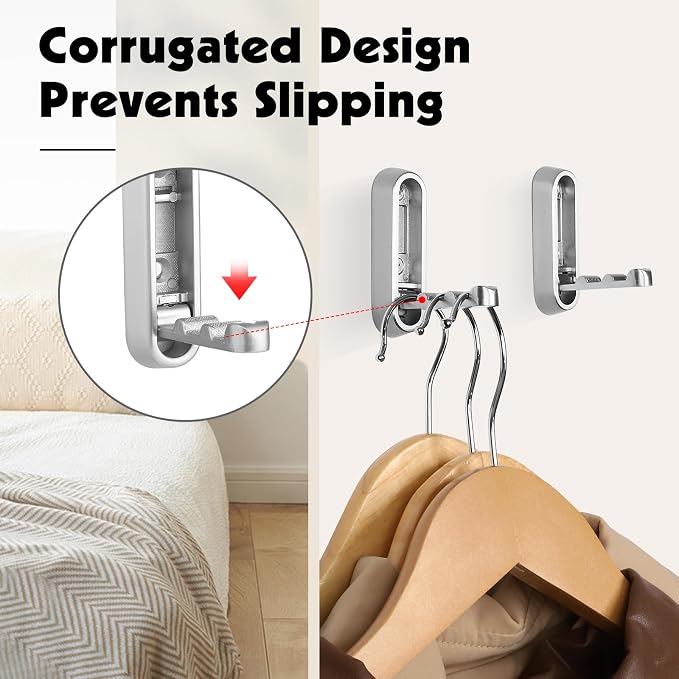 Folding Coat Hooks - Image 2