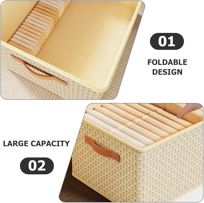 Foldable Large Wardrobe Storage Box - Image 8