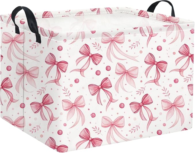 HIYAGON Rectangular Pink Basket by HIYAGON