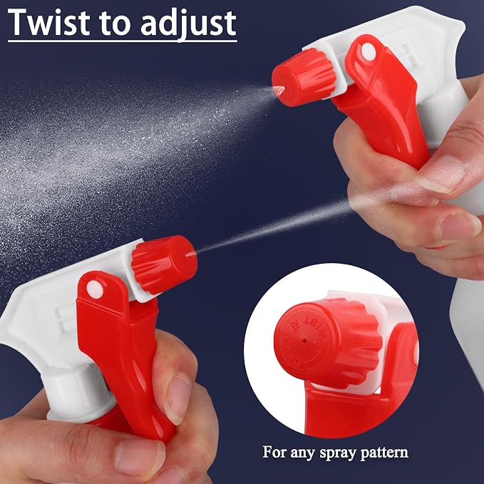 2 Pack 17oz/500ml Plastic Heavy Duty Spray Bottles - Image 4