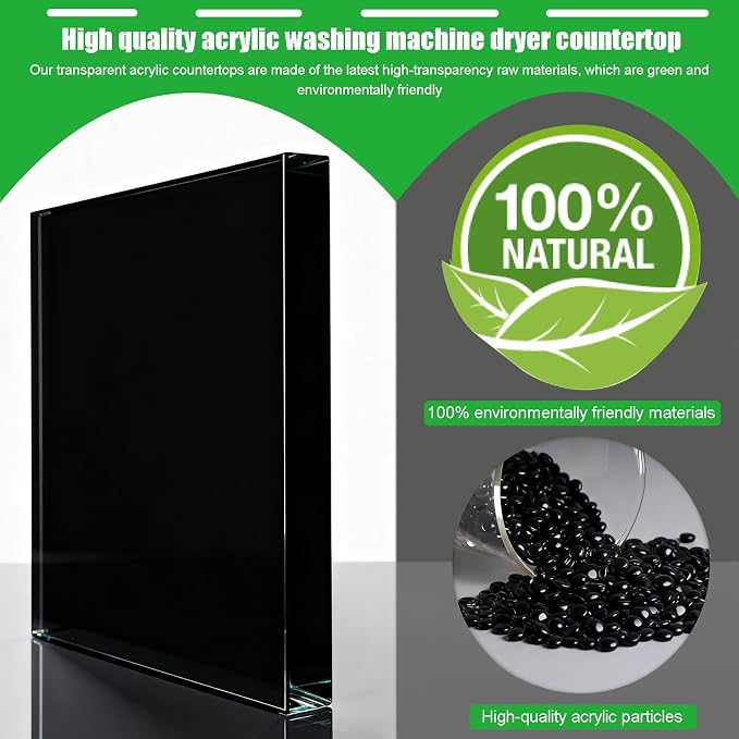 Laundry countertop Single Acrylic Single Laundry Countertop, 27.5″ W*27.5″ - Image 4