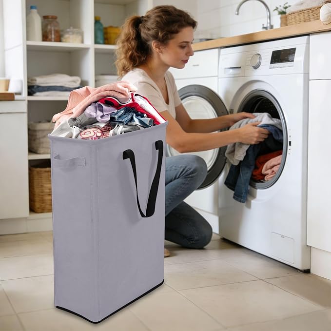 48L Heavy-duty Collapsible Laundry Basket - Image 6