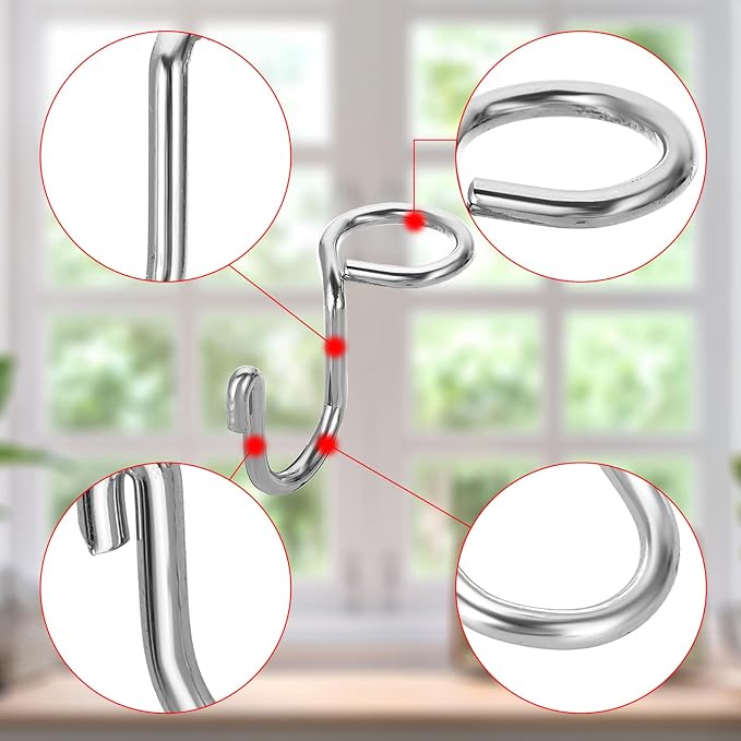 Sumnacon Hanger Hooks 30 Pcs Clothes Hanger Hook - Image 3