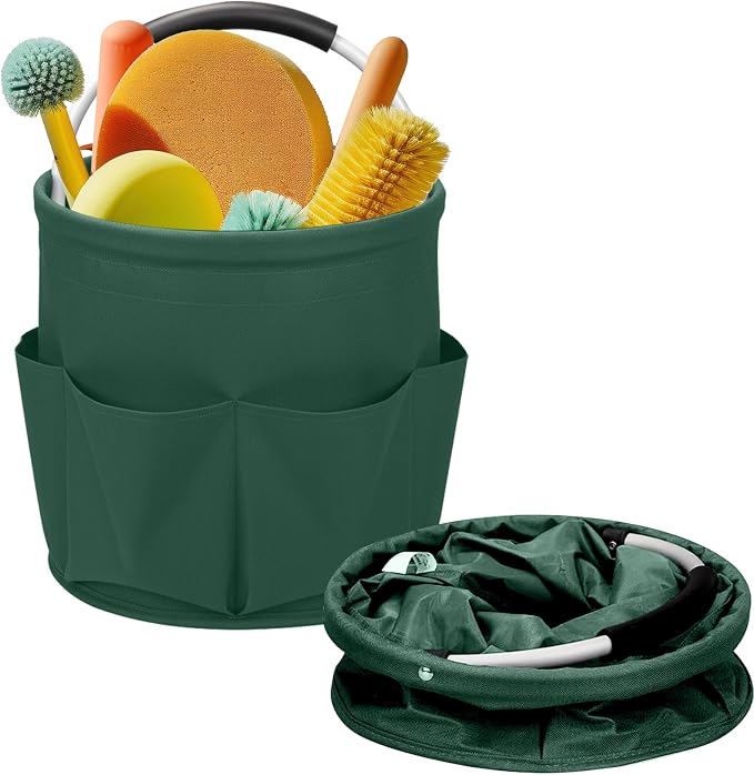 Cleaning Caddy for Cleaning Supplies, 17L Cleaning Supply Caddy by Ashmacdo