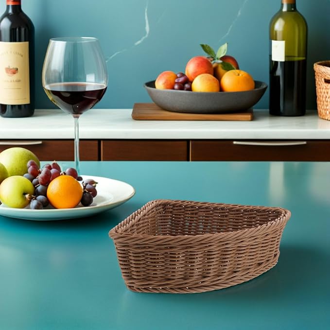 ibasenice 2pcs Triangle Corner Storage Basket - Image 8