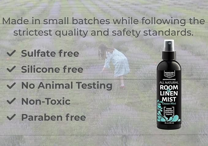 Aromasong All Natural Ocean Mist Room & Linen Spray - Image 2