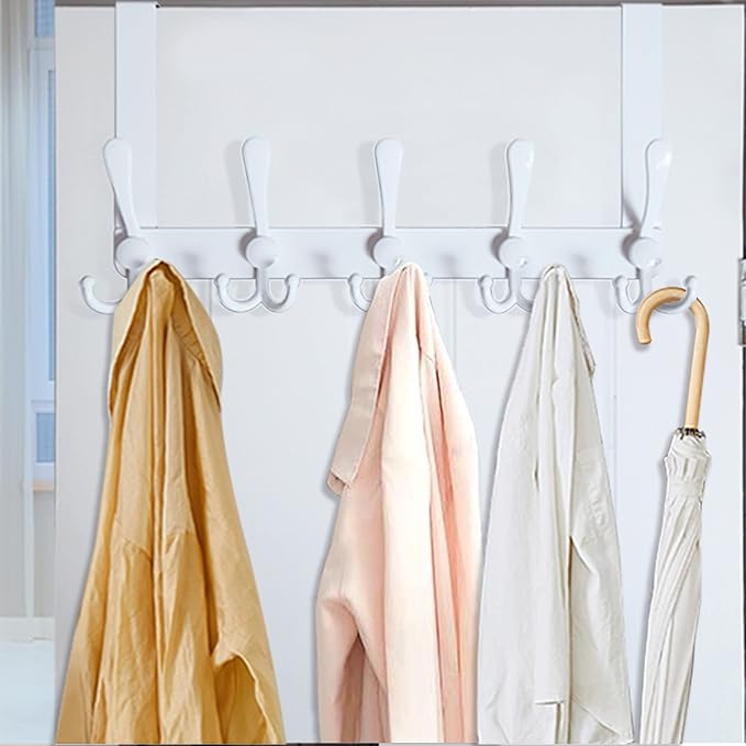 WEBI Over The Door Hook Door Hanger Hook Rack - Image 2