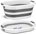 Collapsible Laundry Basket Holder, Clothing Storage, Picnic Collapsible Bin by Superio