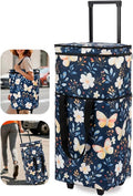 Foldable Rolling Bag, Portable Small Shopping Cart by Unknown