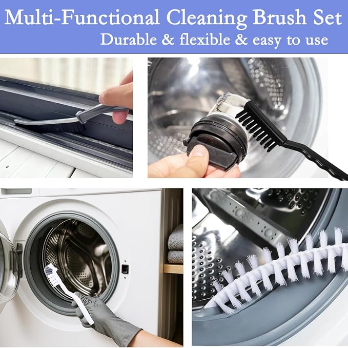 Washing Machine Cleaning Brush Kits, Front Load Washer Scrub Cleaner Brushes - Image 4