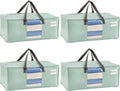 VENO 4 Pack Heavy Duty Moving Bags, Christmas Storage Bins by Veno