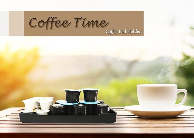 6 Packs Small Black Mini Tray for Serving Accessory, Perfume or Display Use. - Image 3