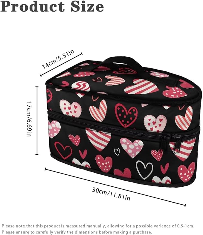 Romantic Love Heart Iron Organizer Bag - Image 6