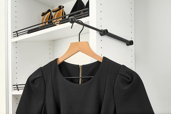 REV-A-SHELF Sliding Valet Rod for Custom Closet Systems - Image 2