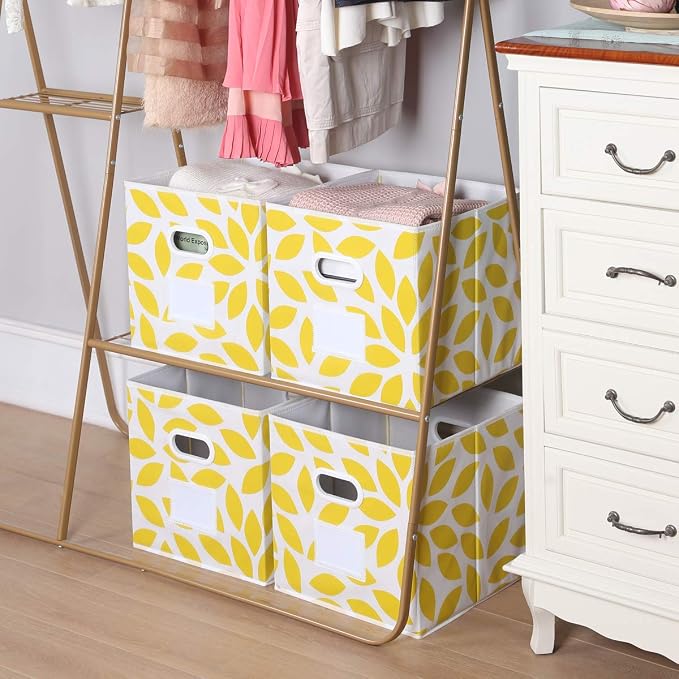 MAX Houser Fabric Storage Bins Cubes Baskets Containers - Image 7