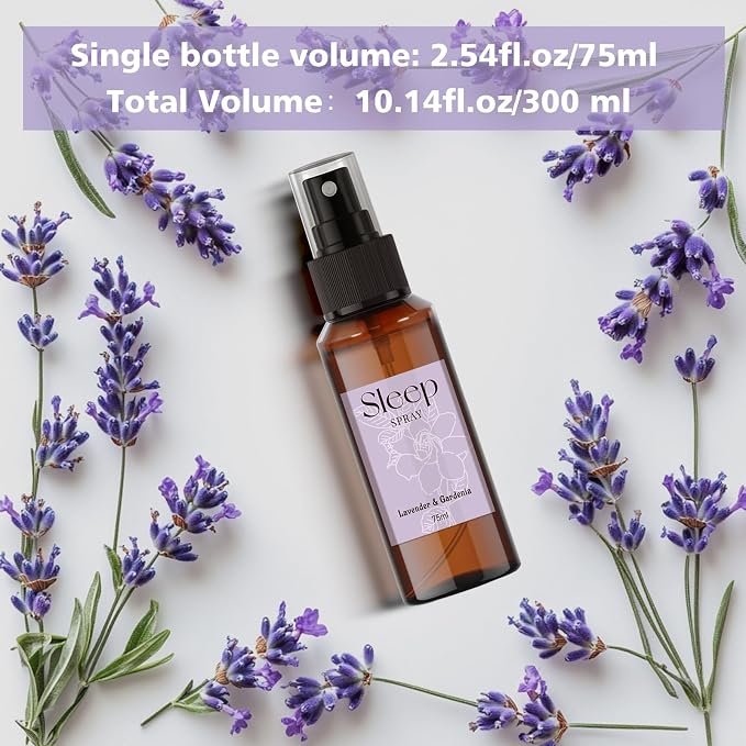 SCENTORINI Sleep Spray, 10.14 oz Calming Lavender Spray - Image 3
