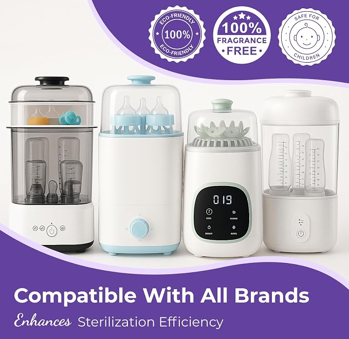 48 Descaling Tablets Baby Bottle Washer Cleaner Tablets Compatible - Image 6
