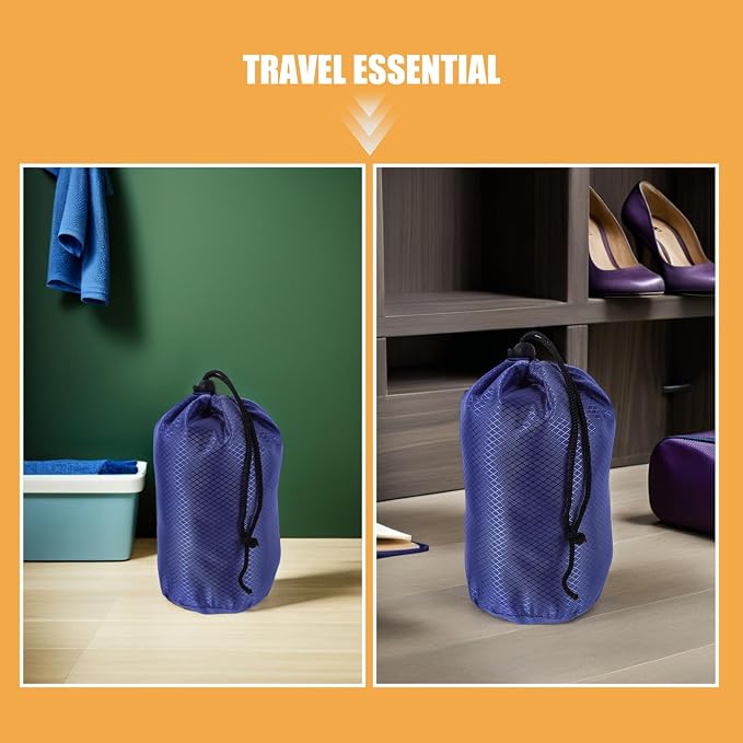 SUPVOX 2pcs Compression Storage Bags: Oxford Cloth Drawstring Stuff Sacks - Image 7