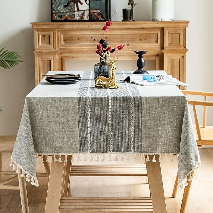 Pahajim Striped Tablecloth Rectangle by Pahajim
